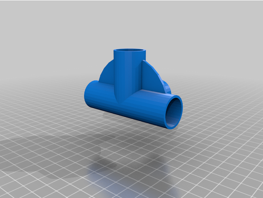 4 elbow 20 mm pvc tube pipe by djed84 customized 3d print model - Mito3D