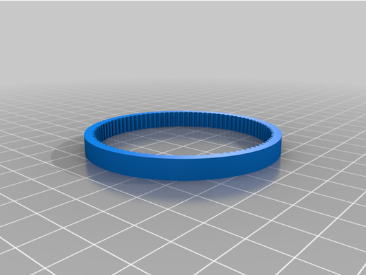 188 mm loop belt by cfac customized 3d print model - Mito3D