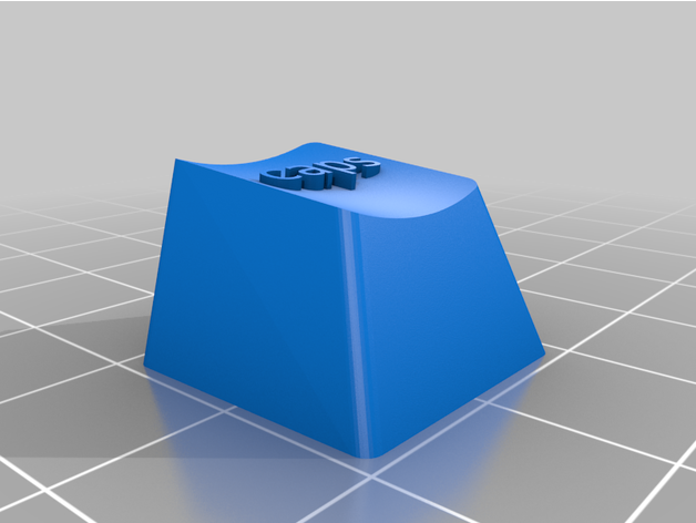 alpes casquettes keycap by ckg35 personnalisé 3D print model - Mito3D