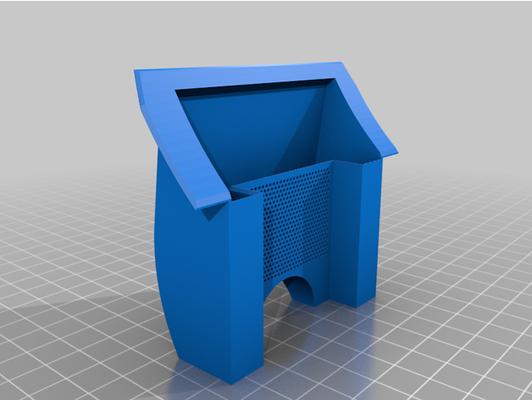 esun filament box silica gel chamber by kajiiiii97 dessicant container holder dryer ebox 3d print model - Mito3D