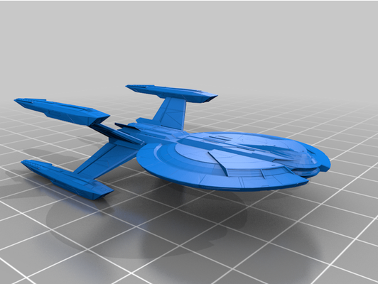 star tek internet üzerinden cardenas sınıf by kedoelith yıldız gemisi yürüyüş 3d print model - Mito3D