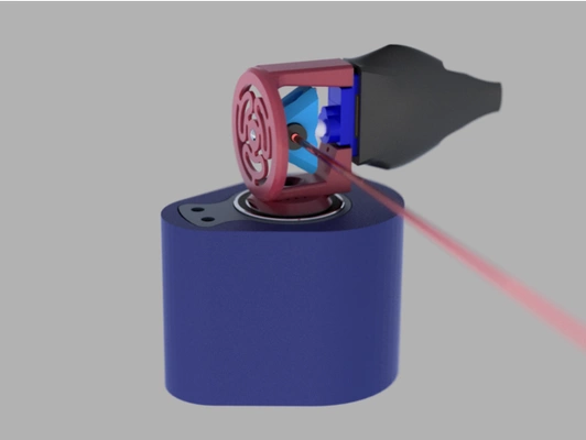 automatisiert katze spielzeug laser turm by bubsbaut versammlung verfolgungsjagd mechanisch mechanismus bewegung haustier zeiger xiao 3d print model - Mito3D