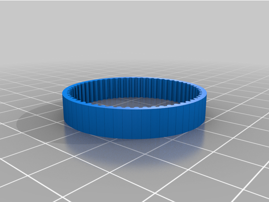 my customized gt2 timing belt by trocin 3d print model - Mito3D