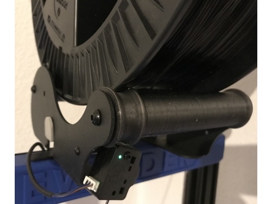 filament makarası 250 g 2 kg bobinler yan sarmalayıcı x1 x2 by 3dbyron topçu swx1 bobin durum kılıf kulp destek bobina bobine büst derouleur iplik biriktirmek 3d print model - Mito3D