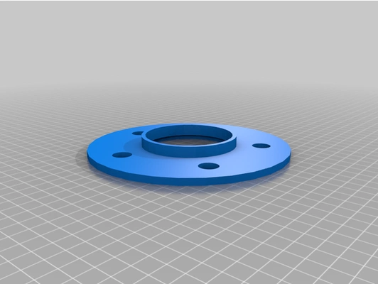 my customized wheel spacer by greekfreak2005 3d print model - Mito3D
