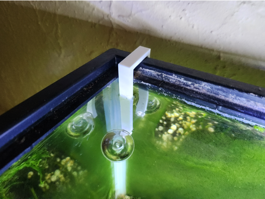 jardli glass co2 drop checker holder aquarium planted tank by eckirchn digital aquatics fish fishtank 3d print model - Mito3D