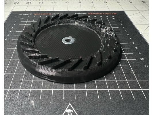 turbine compressor diffuser by fraggggout engines jet engine 3d print model - Mito3D