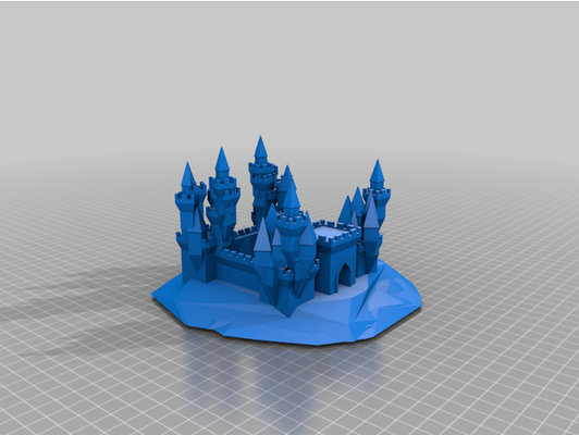 my customized grand castle generator by plutonasa 3d print model - Mito3D