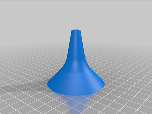 funnel by albiertus mini 3d print model - Mito3D