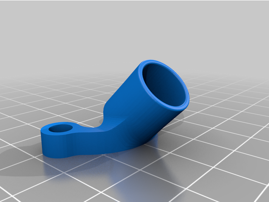 micro lollipop mount v2 full-coverage by czarnylew frog lolipop antenna 3d print model - Mito3D