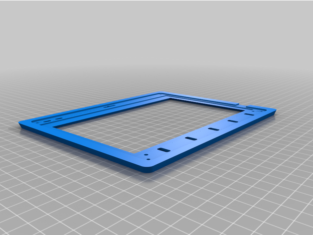 frame pimoroni inky 73 by piminister 3D print model - Mito3D
