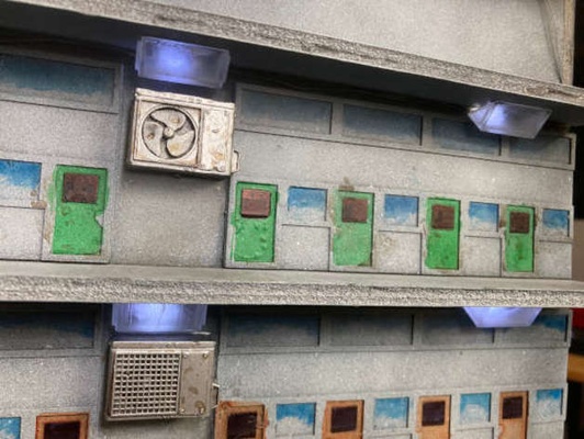 sci fi ligero cubierta carcasa funda by tonybro001 edificio greeble greeblies miniatura paisaje urbano juego guerra terreno 3d print model - Mito3D