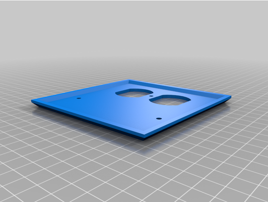 my customized wally - wall plate customizer by adamtoussaint87 3d print model - Mito3D