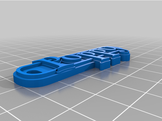 poppy keychain by gobengals0912 customized 3d print model - Mito3D