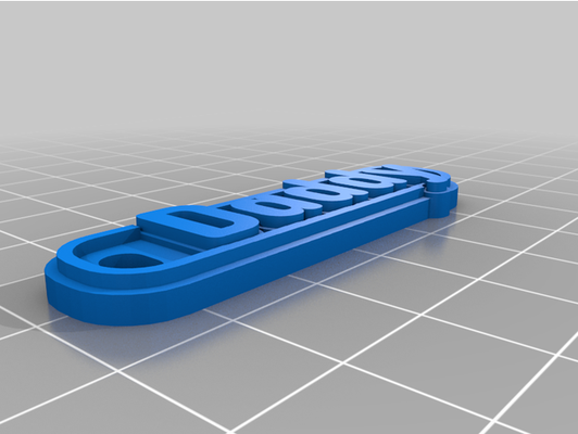 daddy keychain by gobengals0912 customized 3d print model - Mito3D