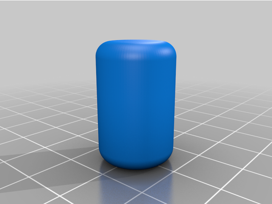 my customized rounded cylinder4 by darkburrito 3d print model - Mito3D
