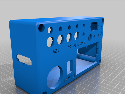 atx bench power supply - wall version by kendler 3d print model - Mito3D