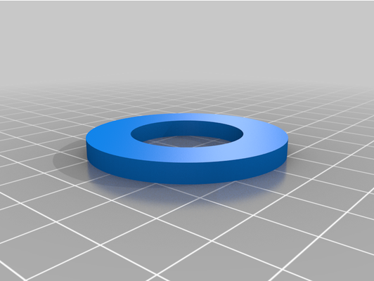 d ring shackle spacer by z0mble 3d print model - Mito3D