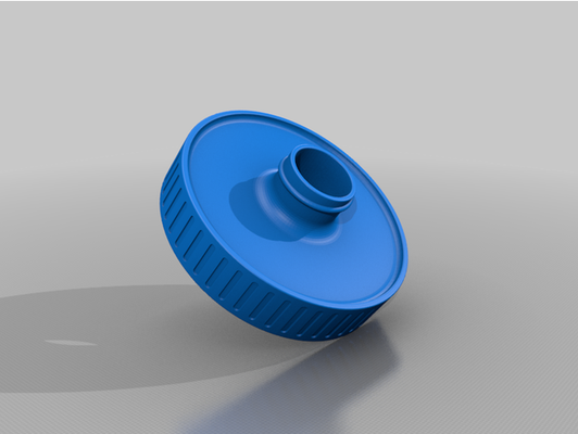 nutella seifenspenderdeckel 900g labled by benzer deckel dispenser lid seife seifenspender soap spender 3d print model - Mito3D