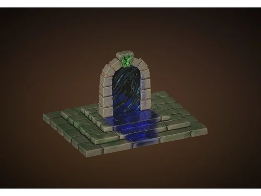 magia portal by guillermo rt 3d print model - Mito3D