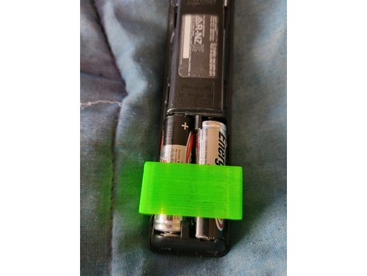 samsung fernbedienung batterie halter unterstützung by frankwatson001 startseite mantel steuerung 3d print model - Mito3D