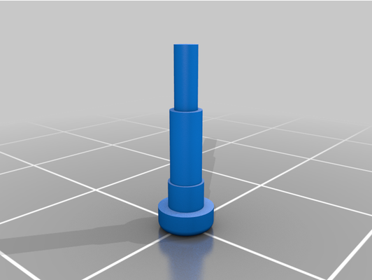 glock extractor émbolo huso by cabello partes 3d print model - Mito3D