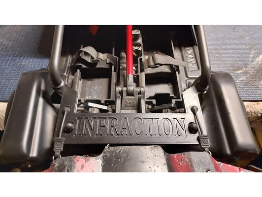infraction rear rollbar mount by beauregaurd19 3d print model - Mito3D