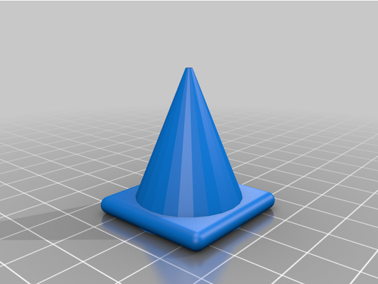 mini cone by 3d print model - Mito3D