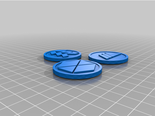 destiny class coins by zygarde7216 3d print model - Mito3D