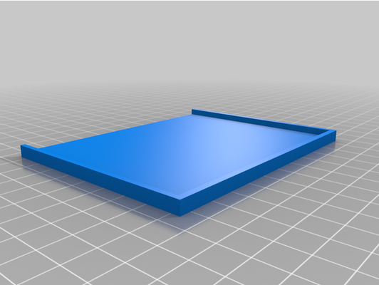 5x4 20mm my customized easy movement tray by josh11one 3d print model - Mito3D