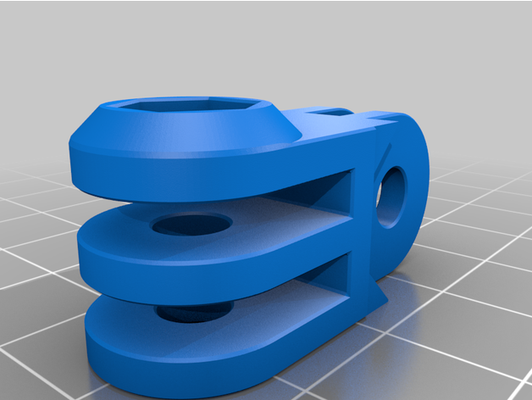 stronger axis - modular mounting system by fmarx1 mount 3d print model - Mito3D
