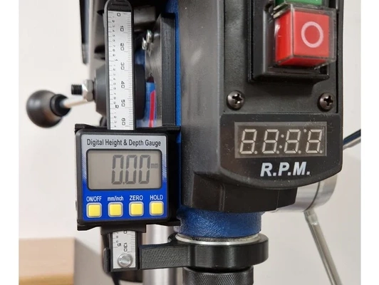 scheppach dp 19 vario depth gauge by discostuso drill drilling machine 3d print model - Mito3D