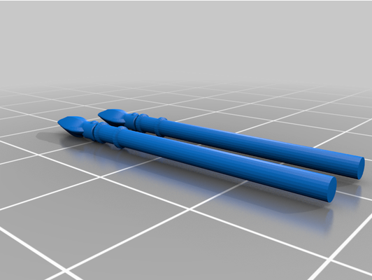 lionheart board game replacement spear by companycmd 3d print model - Mito3D