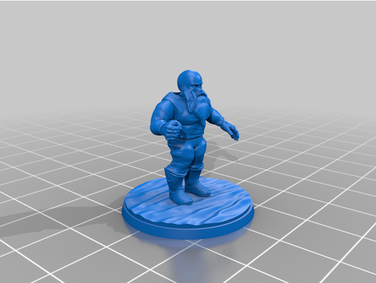 puxão by reclamou azul 3d print model - Mito3D