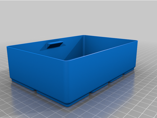 folgen 55 lager container etikette material by derpraktischeingenieur gridfinity 3d print model - Mito3D