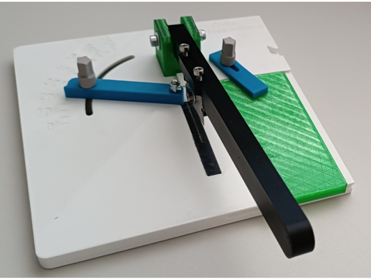 hand schneiden pad by abonnieren tafel 3d print model - Mito3D