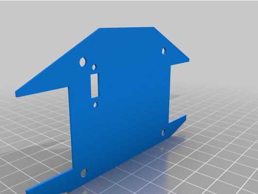 fork bot square by bakerbots 3d print model - Mito3D