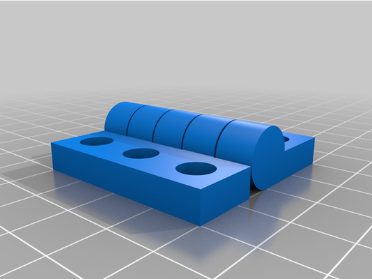 my customized experimental parametric hinge by msdans 3d print model - Mito3D