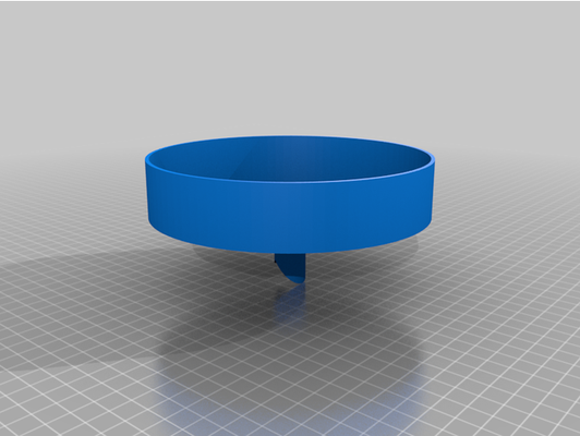 152mm parametric buchner funnel - no grid by orion434 customized 3d print model - Mito3D