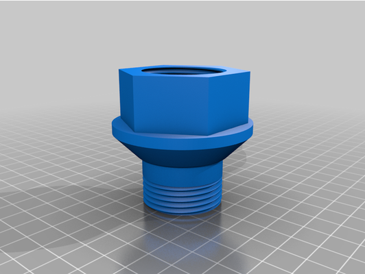 adapter berge pumpe bsp g1 11 33 3 mm iso rohr 249x2 309 durcheinander by skater97a 3d print model - Mito3D