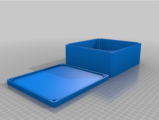 my personalizzato impermeabile elettronico scatola allegato by amanlin 3d print model - Mito3D