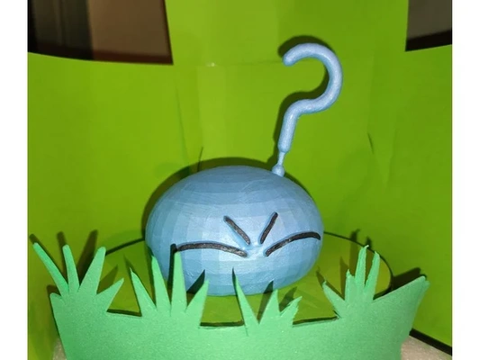 puzzled rimeru slime poly fan build by coemlyn 3d print model - Mito3D