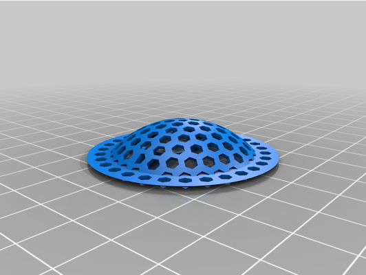 my personalizzato geodetica cucina lavello scolare filtro by joske73 3d print model - Mito3D