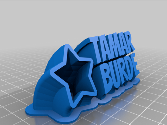 tamar by yg2807 angepasst 3d print model - Mito3D
