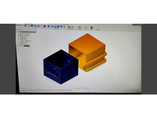 ender 3 upgrade seiten-schublade by hubert p cr10 creality drawer pro ender3 3d print model - Mito3D
