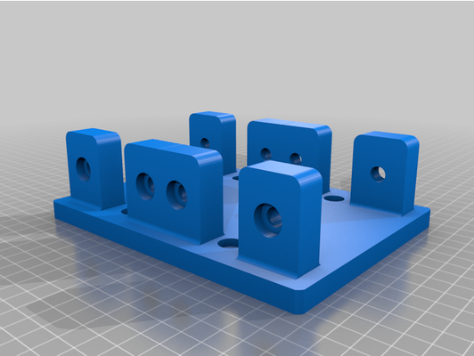 fanatec shifter mount - 4080 extrusion bracket sq v15 heavy-duty by thematrixpunch 3d print model - Mito3D