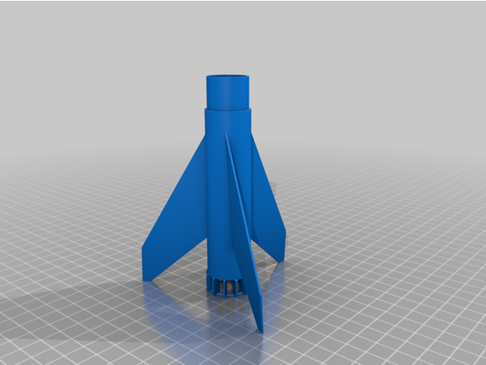 my personalizado personalizable modular modelo cohete by kingromchik777 3d print model - Mito3D