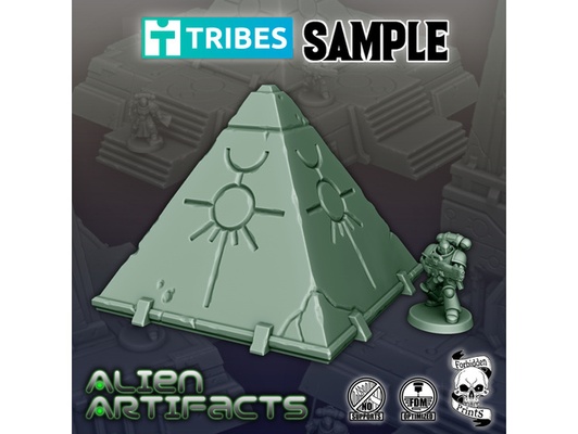 campione tribù 2023 by stampe proibite 40k spargere terreno scifi tavolo giochi gioco guerra wargaming warhammer 3d print model - Mito3D