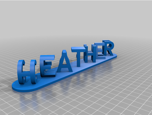 my customized dual letter blocks illusion customizer by s2029mb 3d print model - Mito3D