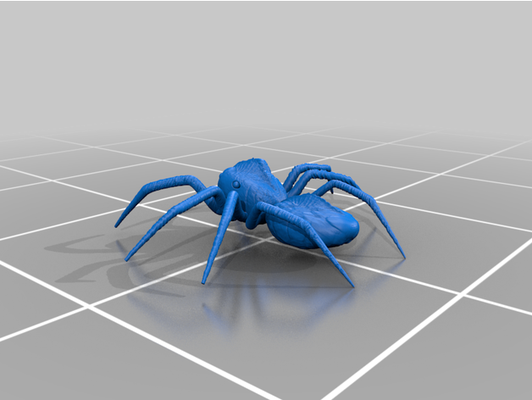 araignée by yoda cz 3d print model - Mito3D